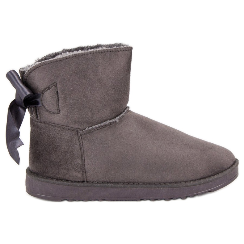 Botas de neve Mukluki cinza