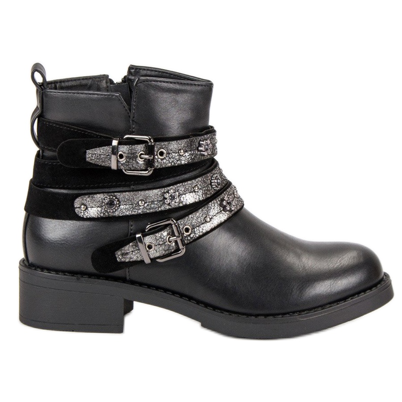 Sixth Sense Botas de pedra preto