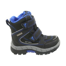 American Club Botas com membrana americana 3122 preta preto azul