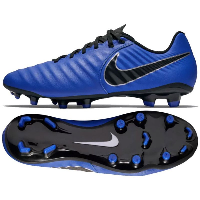 Chuteira Nike Tiempo Legend 7 azul marinho