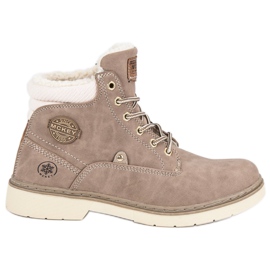 McKey Caçadores com pele de carneiro marrom