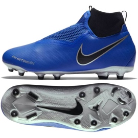 Chuteira Nike Phantom Vsn Academy azul