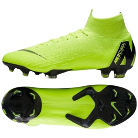 Chuteiras Nike Mercurial Superfly 6 Elite Fg M AH7365-701 amarelo amarelo