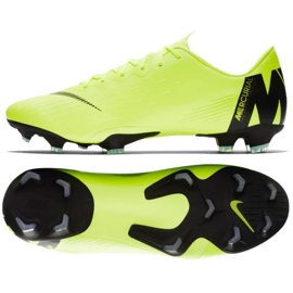 Chuteiras Nike Mercurial Vapor 12 Pro Fg M AH7382-701 amarelo amarelo