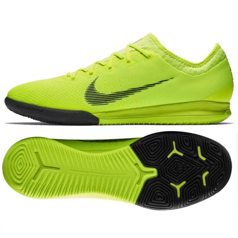 Sapato interior Nike Mercurial Vapor 12 Pro amarelo