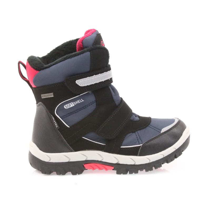 American Club Botas americanas botas de inverno com membrana de 1813 preto vermelho azul marinho