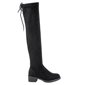 Seastar Botas de cano alto preto