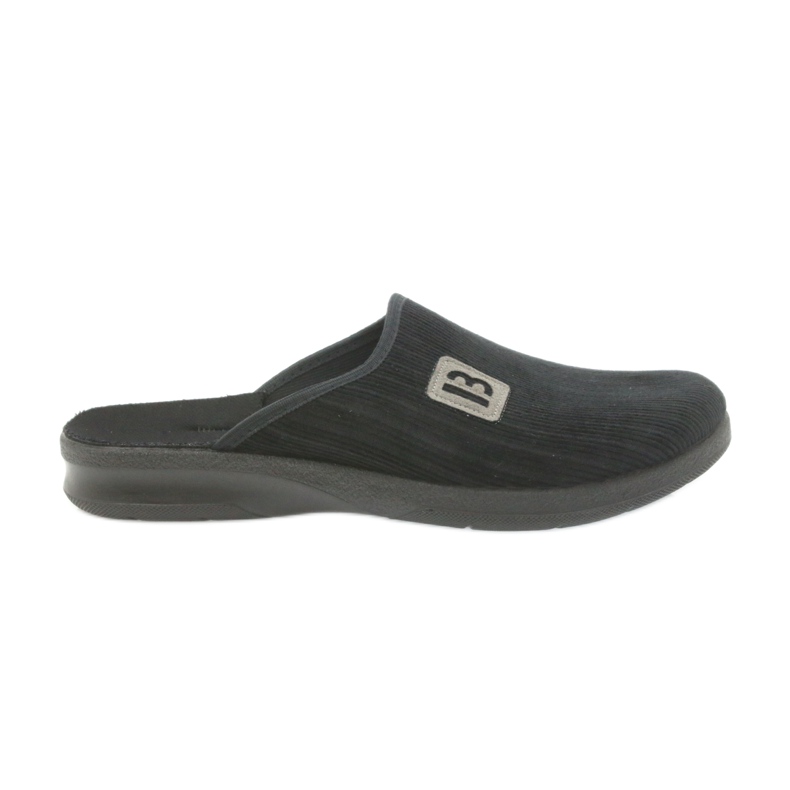 Chinelos sapatos masculinos Befado 548m015 chinelos pretos