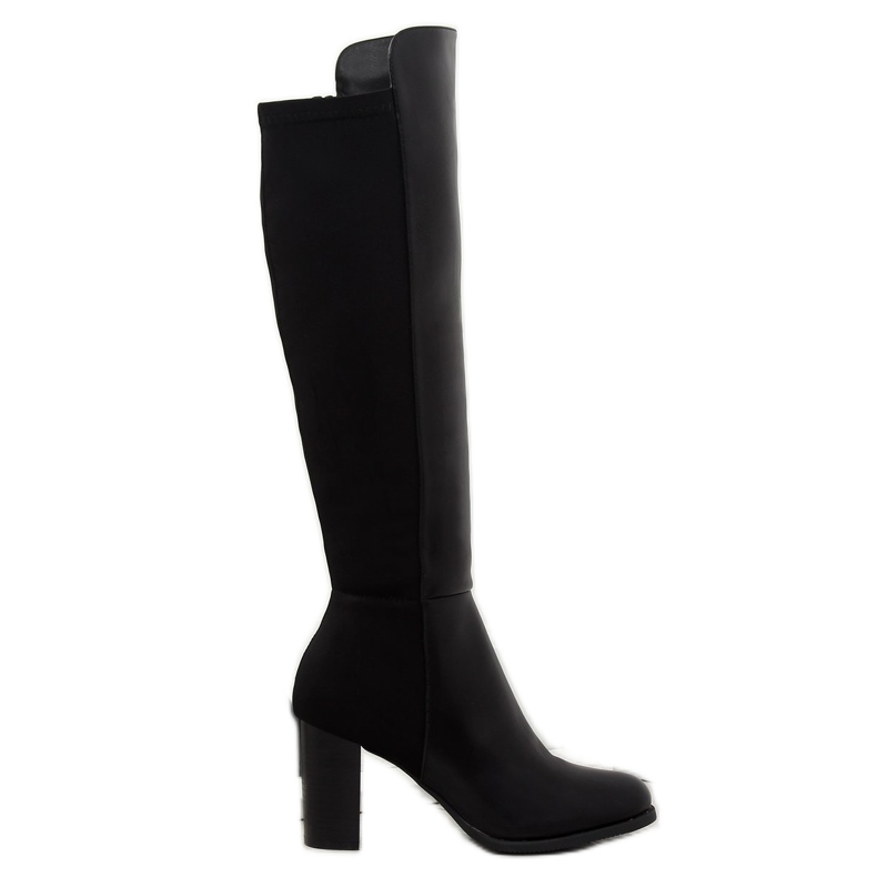 Botas com parte superior flexível preta VQ-3 preta preto