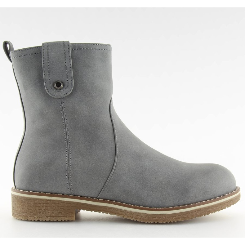 Botins liso cinza 0-253 cinza