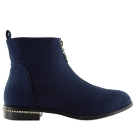 Botas azul marinho para mulheres LL6300 azul azul-marinho