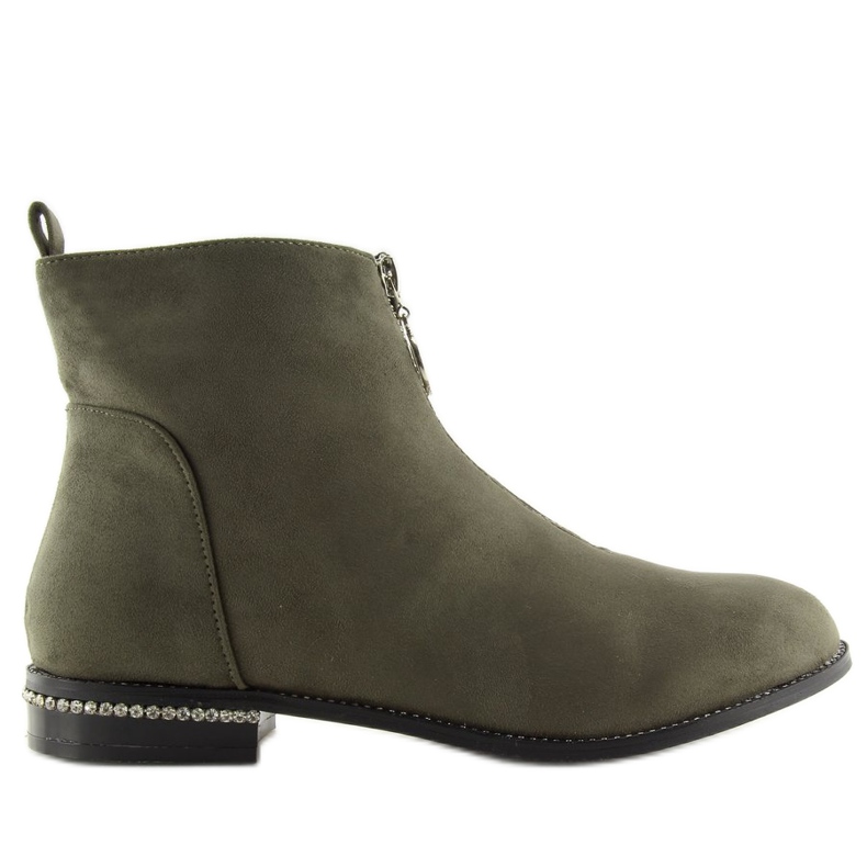 Botas femininas verdes LL6300 Olive