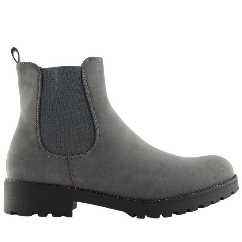 Botas cinza Chelsea para mulheres SP16 cinza