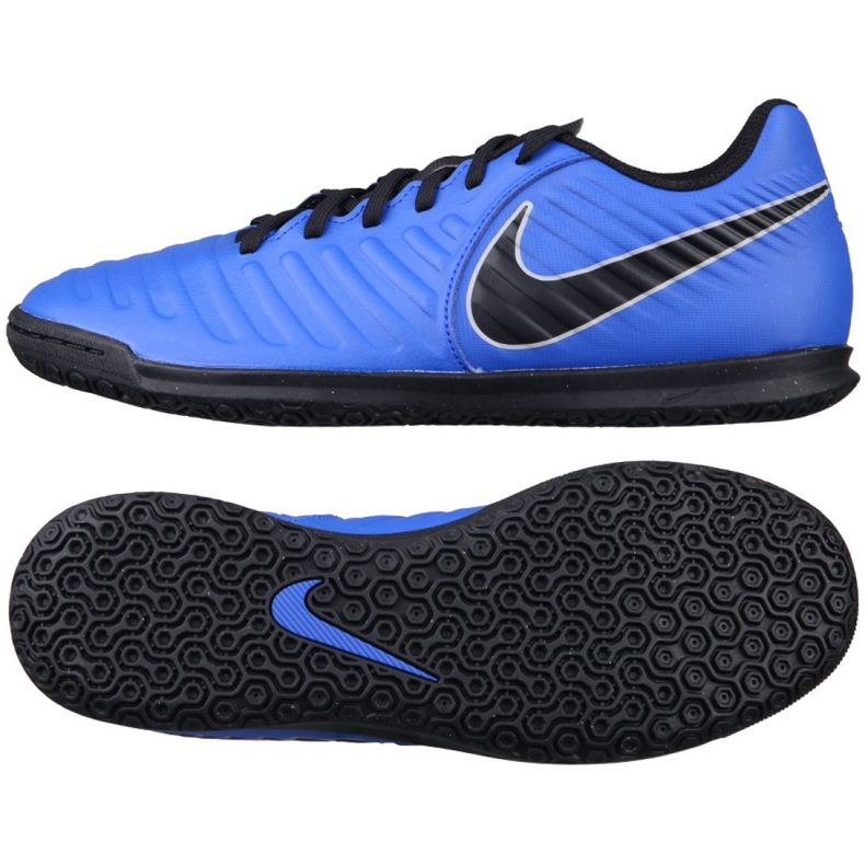 Sapatos de interior Nike Tiempo LegendX 7 Club Ic M AH7245-400 azul azul