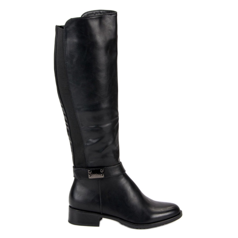 Botas pretas VINCEZA preto