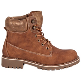 Super Me Knotted Trappers castanho