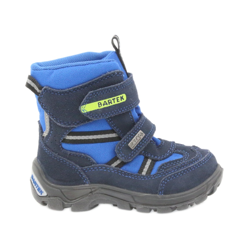 Bartek Botas infantis com uma membrana azul/azul marinha de 1931