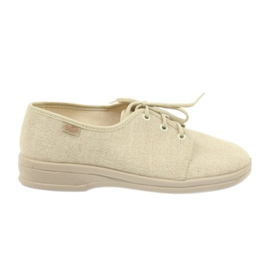 Sapatos masculinos Befado pu 630M007 bege Sapatos masculinos Befado pu 630M007 bege