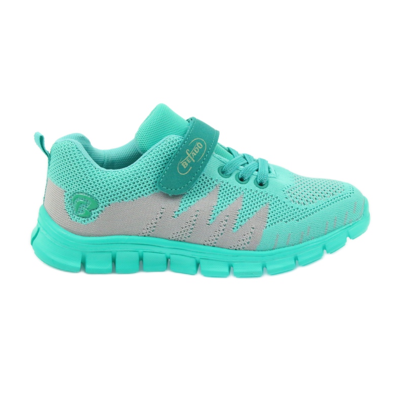 Calçados esportivos infantis ADI Befado 516Y026 cinza verde