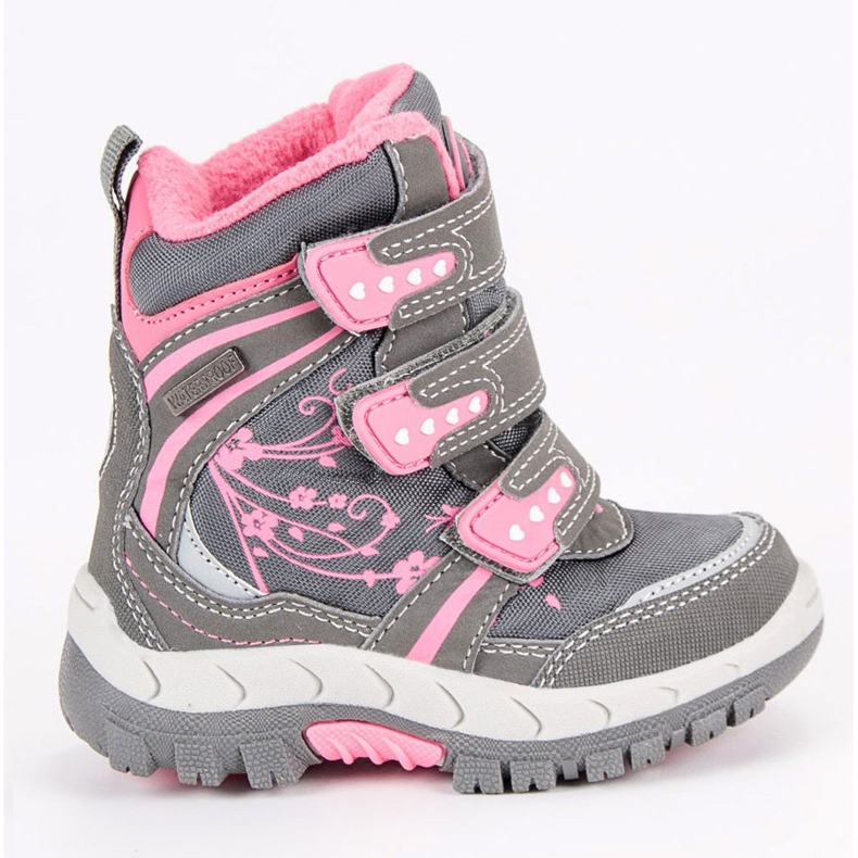 American Club Botas de neve americanas cinza