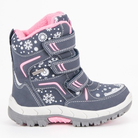 American Club Botas de neve americanas azul