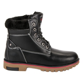 Arrigo Bello Caçadores de inverno quente preto