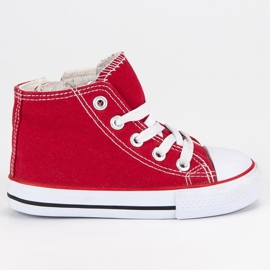 Sapatilhas vermelhas altas vermelho Sapatilhas vermelhas altas vermelho