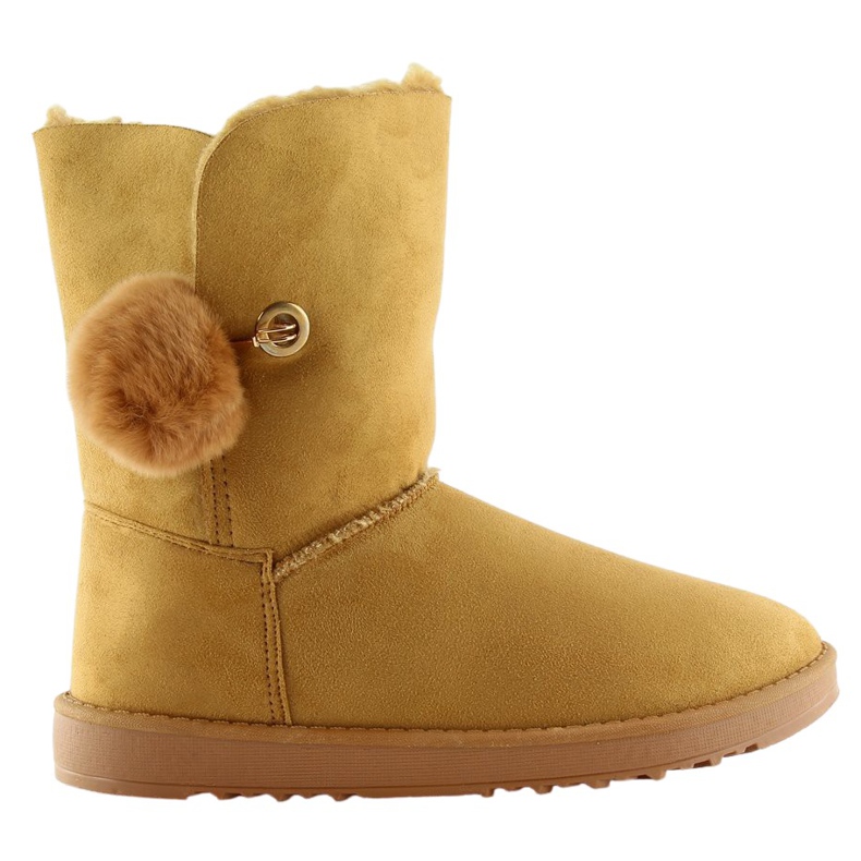 Emusy com borla camelo SP04P Camel castanho