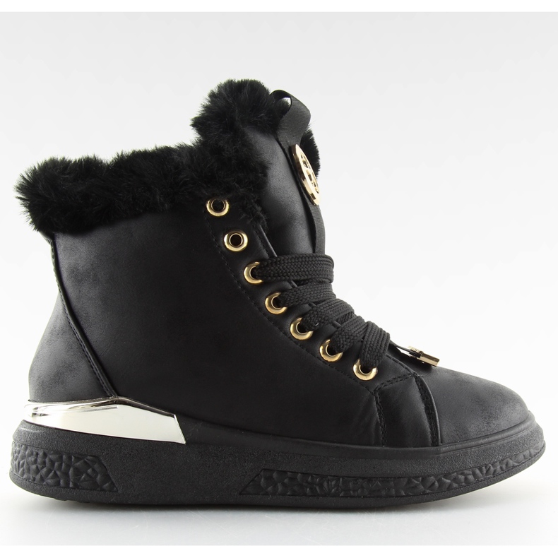 Tênis com isolamento preto F506 preto