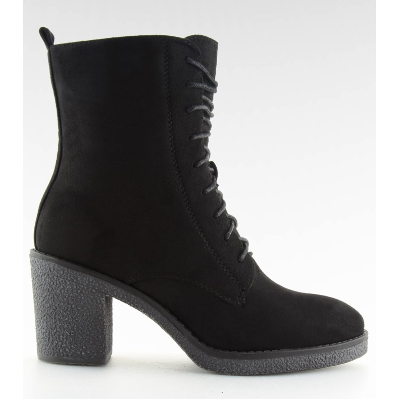 Salto alto preto com laço 3638 preto