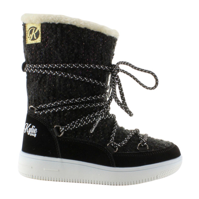 Eskimoski infantil k1646102 Botas de neve negras preto
