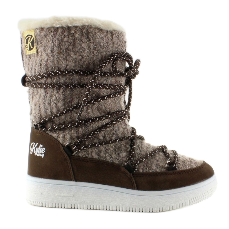 Eskimoski infantil k1646102 Botas de neve taupe castanho