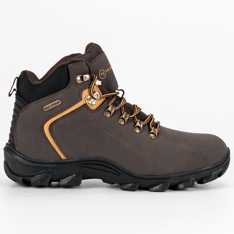 Sapatos mckeylor de inverno marrom castanho