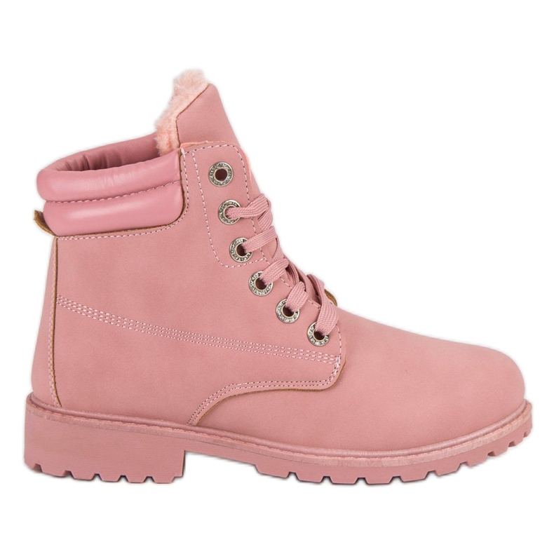 Bestelle Pink Warm Trappers rosa