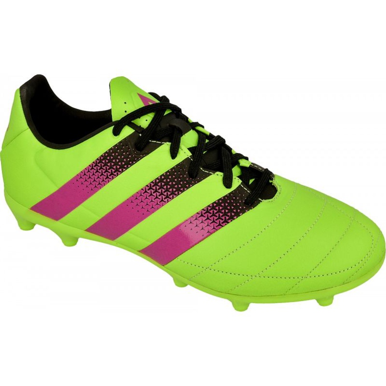 Chuteiras Adidas Ace 16.3 FG / AG M couro AF5162 verde verde
