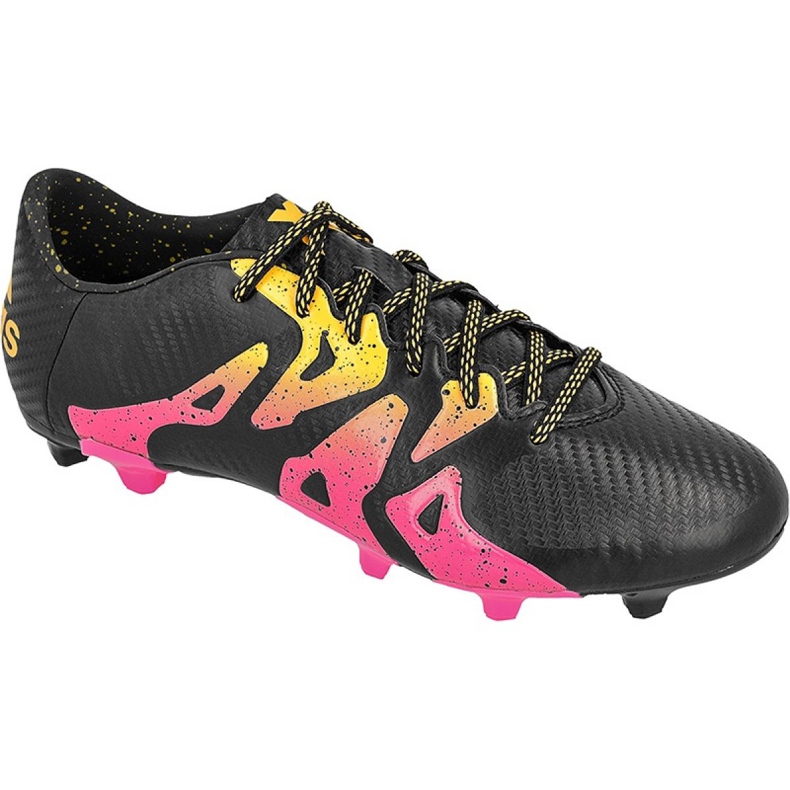 Chuteiras Adidas X 15.3 FG / AG M S74633 preto preto