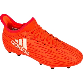 Chuteiras Adidas X 16.3 Fg Jr S79489 vermelho vermelho