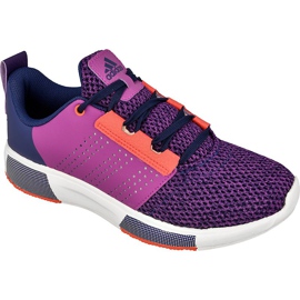 Tênis de corrida adidas Madoru 2 W AQ6530 tolet azul marinho