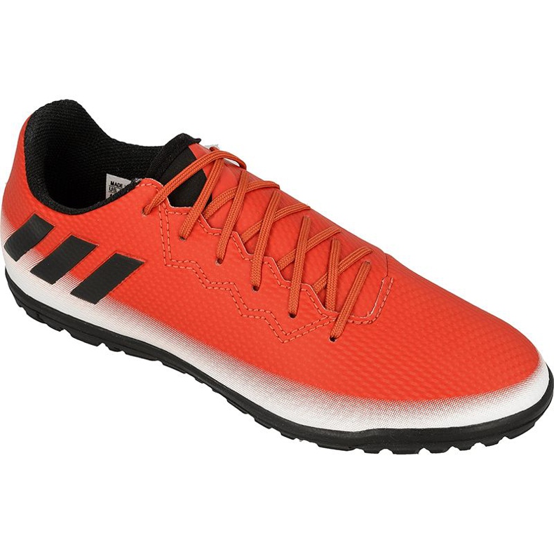 Chuteiras Adidas Messi 16.3 Tf Jr BB5646 vermelho vermelho