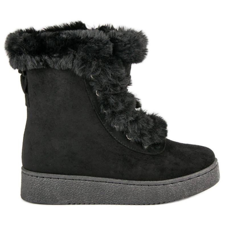 Botas quentes de inverno preto Botas quentes de inverno preto