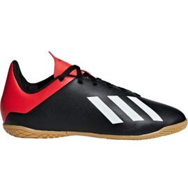 Sapatos de interior adidas X 18.4 In Jr B9409 preto preto