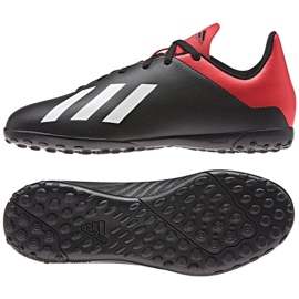 Chuteiras Adidas X 18.4 Tf Jr BB9416 preto preto