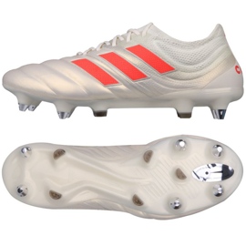 Chuteiras Adidas Copa 19.1 SG M F36075 prata