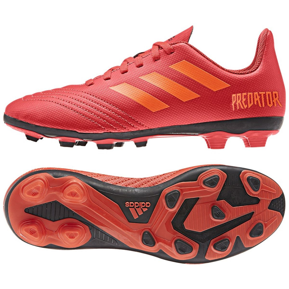 adidas predator vermelhas