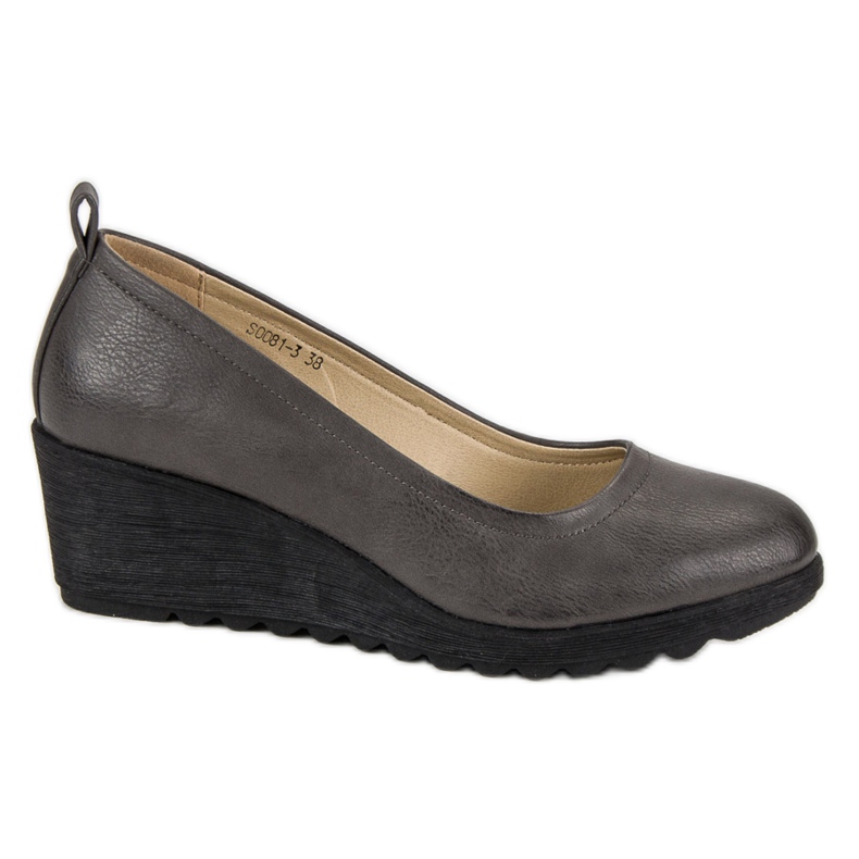 J. Star Bombas de cunha cinza