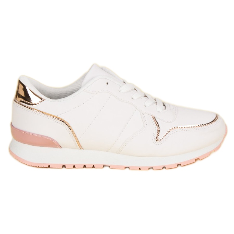 Calçados Esportivos Brancos amarelo rosa