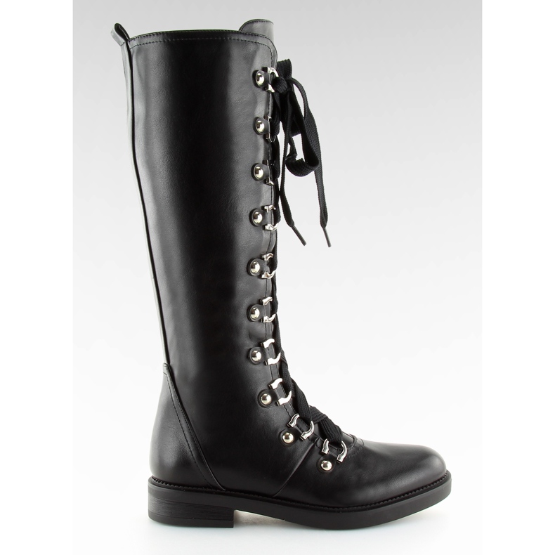 Botas de amarrar pretas NC281 Preto