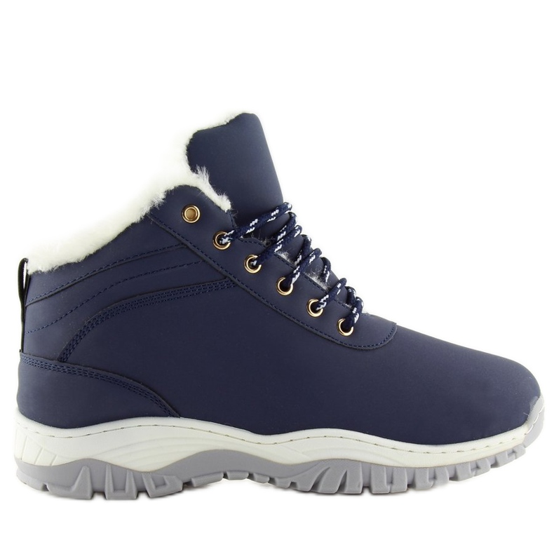 Tênis de trekking feminino azul marinho B1716 Navy