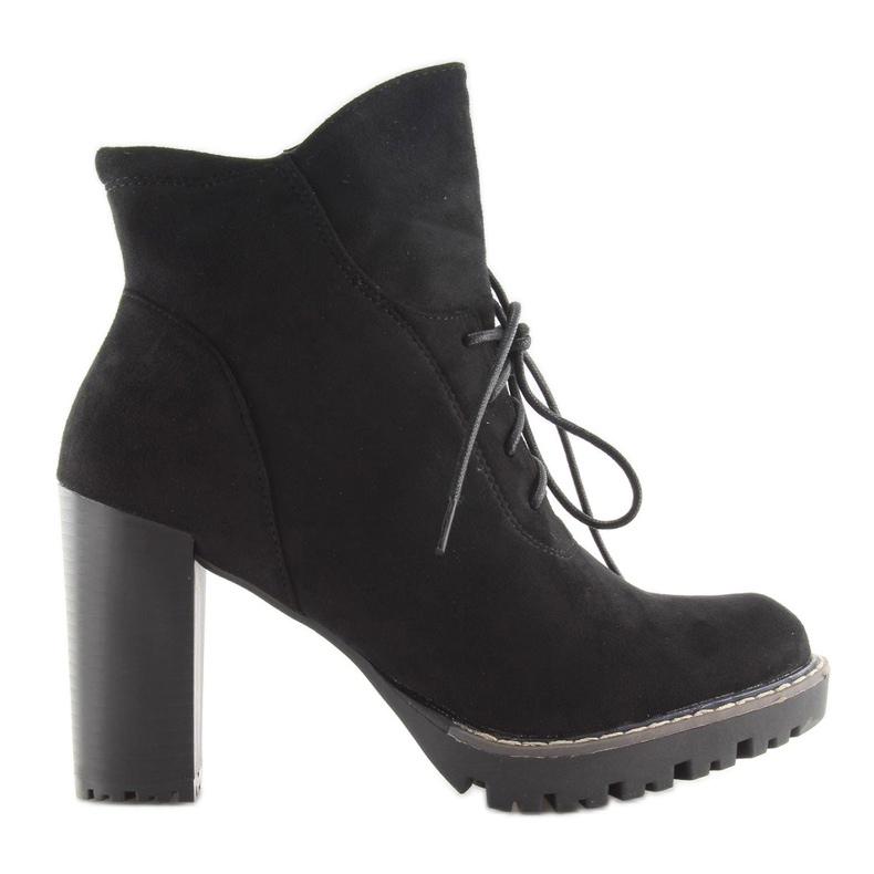 Preto FA175 Preto de salto alto