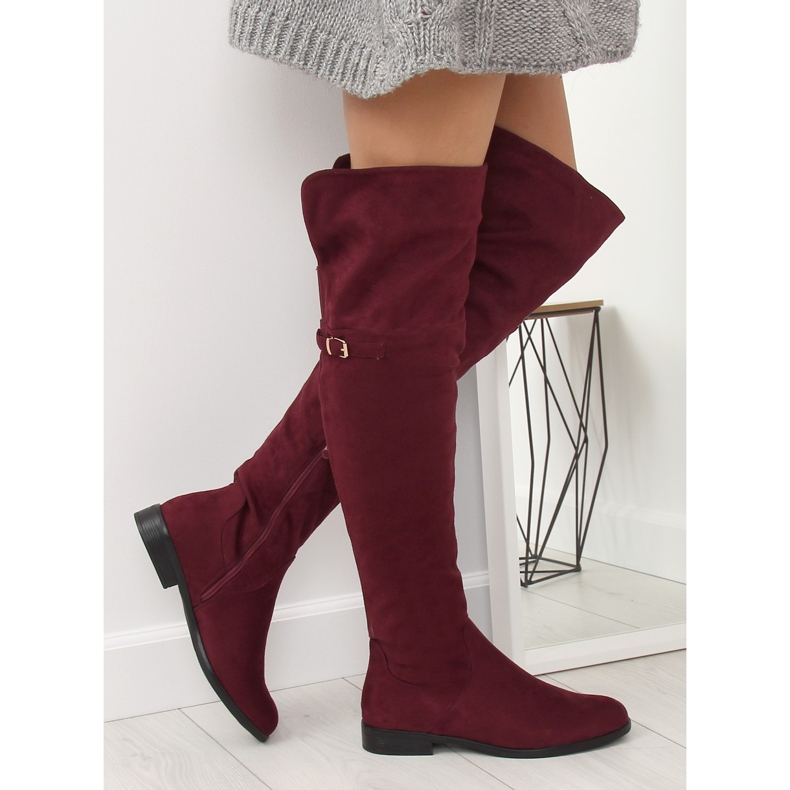 Borgonha de correia marrom borgonha 0-161 Borgonha vermelho